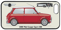 Mini Cooper Sport 2000 (red) Phone Cover Horizontal